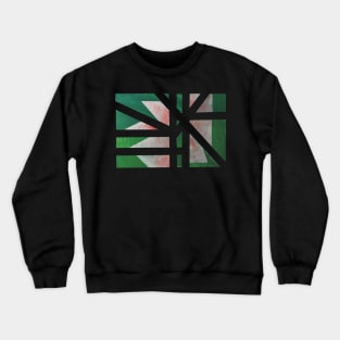 View of Abstract Christmas flower Crewneck Sweatshirt